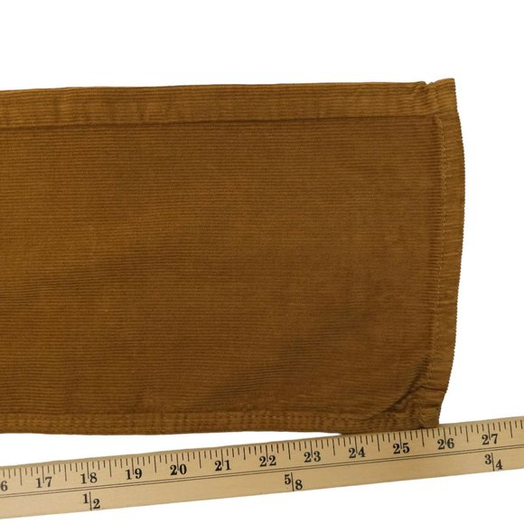 American Eagle Corduroy Pants Mens 26 x 26.5 Original Straight Leg Brown AE NEW - Picture 5 of 13